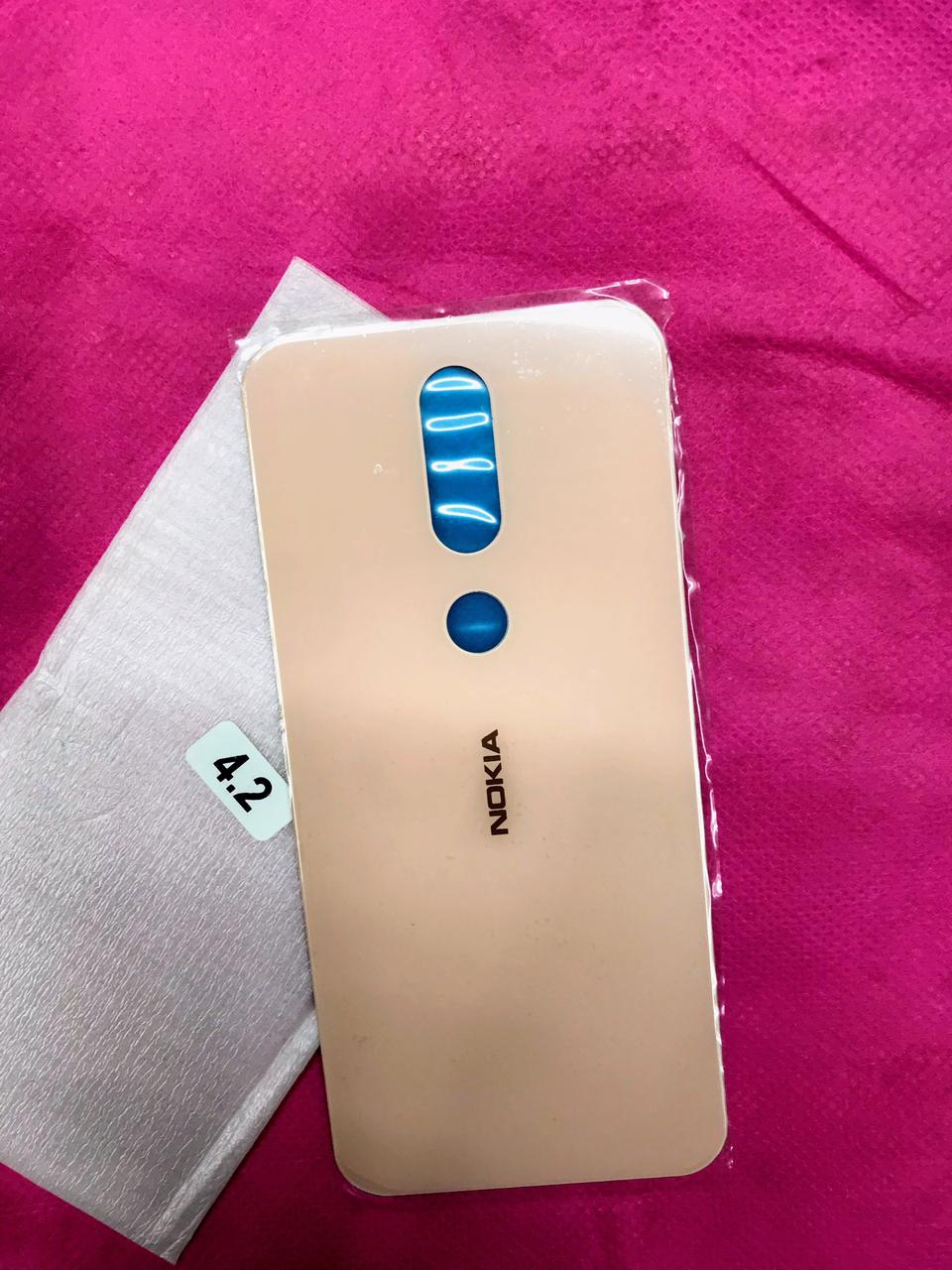 Back Panel Cover for Nokia 42 By Power Telecom 24 Built For Best Quality And Long Term Use _Ease To Use And Maintenance