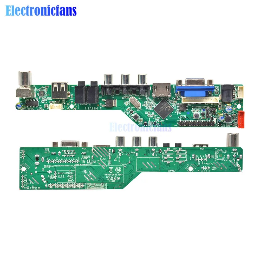 【Good-Love Store】Universal LCD Controller Board Resolution TV Motherboard HDMI Inter Driver Module diymore. 
