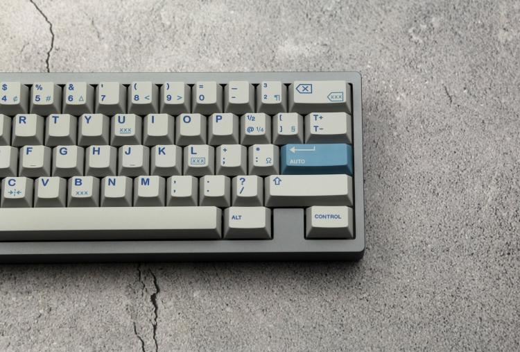 Keebox Shenpo Vintage Gray Blue TA PBT DYE SUB Keycaps Cherry Profile Full Set 150 Keys Keyboard Keycaps. 