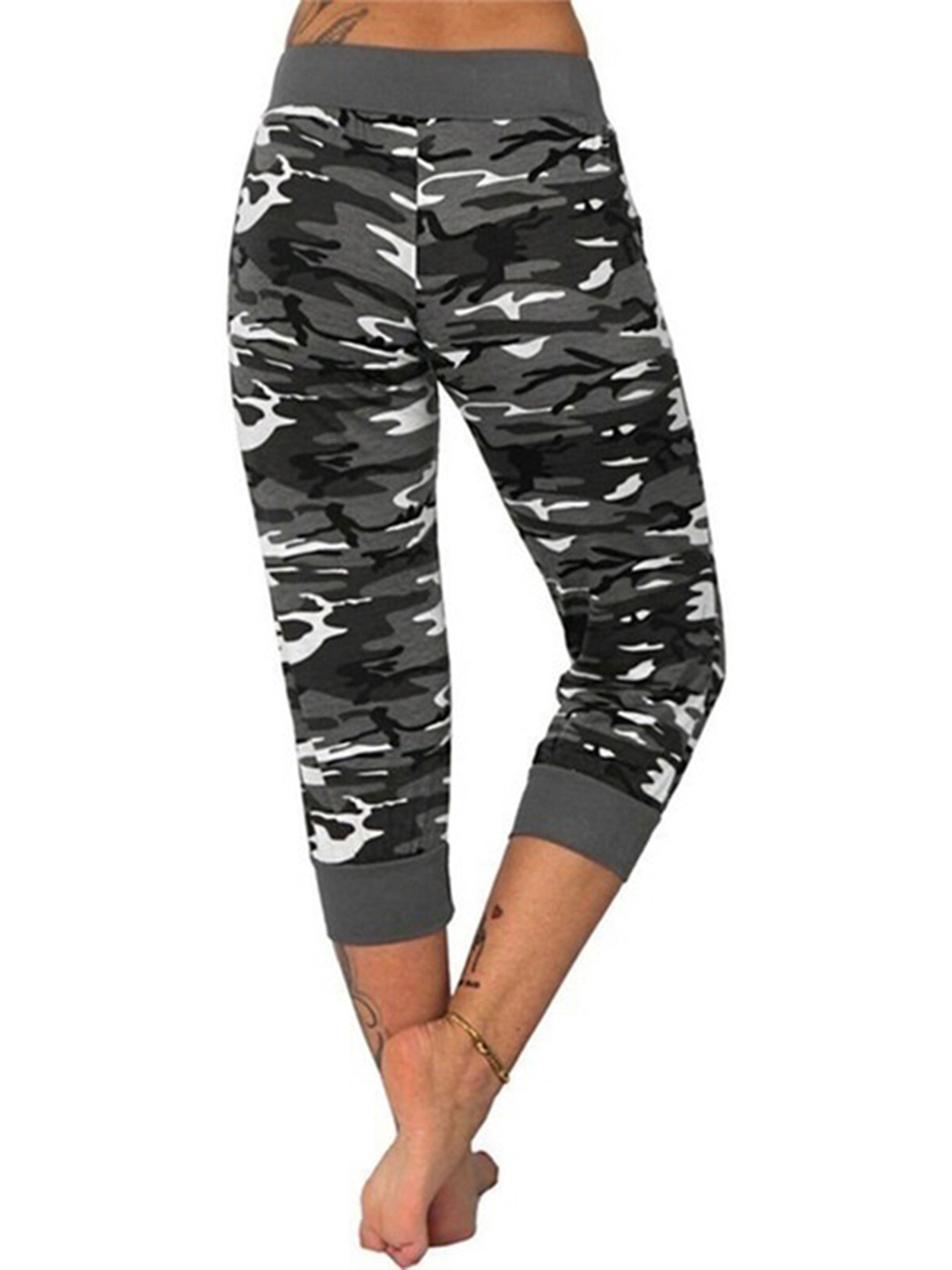 2021 Women's High Waist Camouflage 