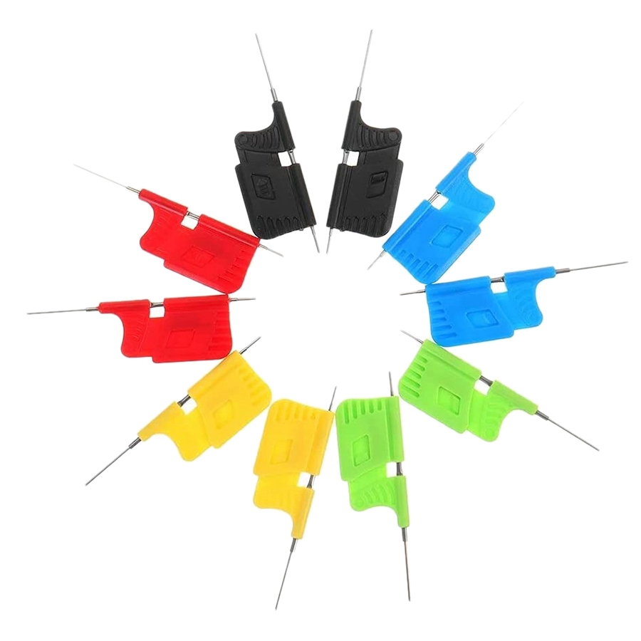 10Pcs SDK08 Test Clip SMD IC Test Hook Clips for Electrical Testing Ultra Small Clip Test Chip. 