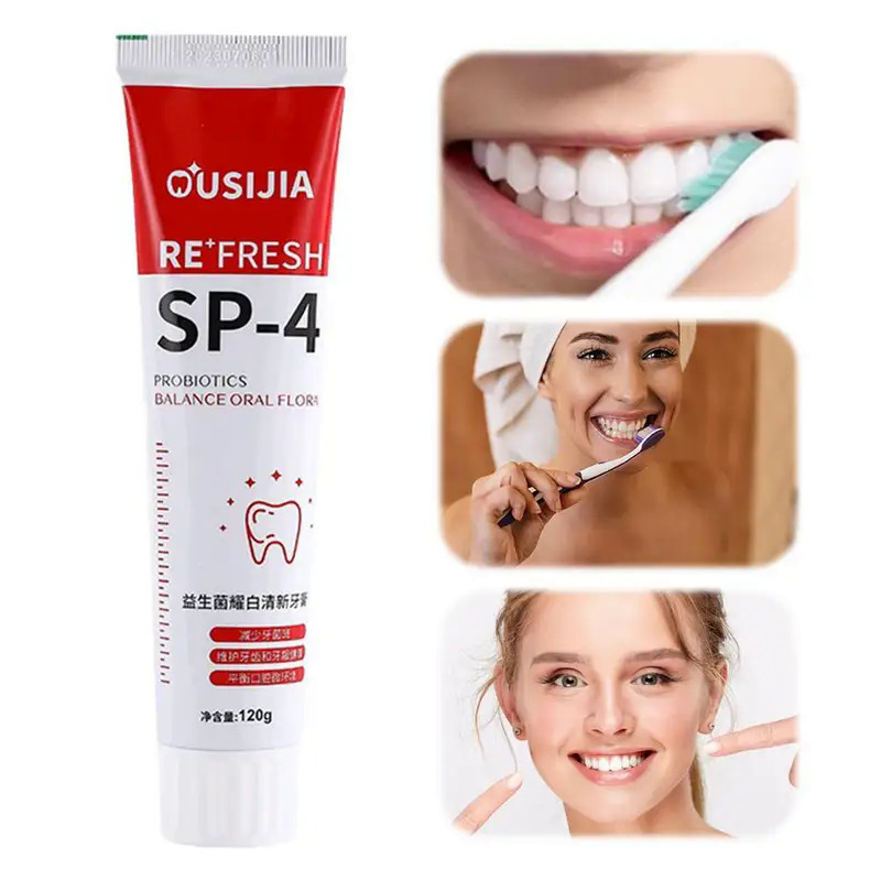 Sp-4 Probiotic Whitening Toothpaste Toothpaste Ultra Toothpaste Whitening Teeth Sp-4 Whitening Whitening Toothpaste Ultra X8Z0