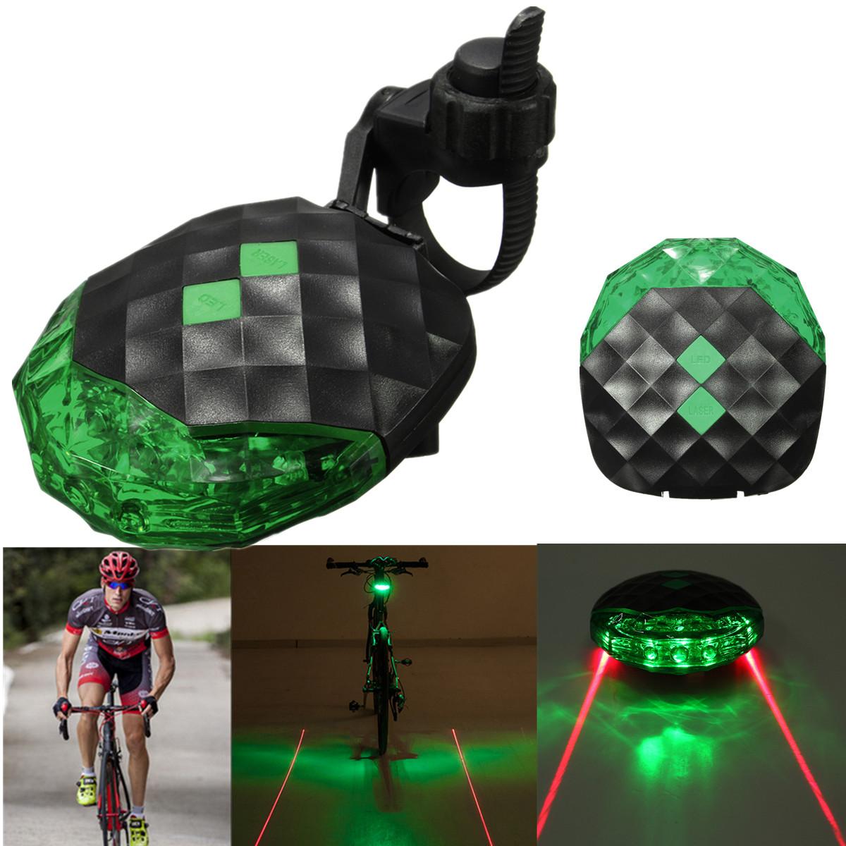 green laser bike light