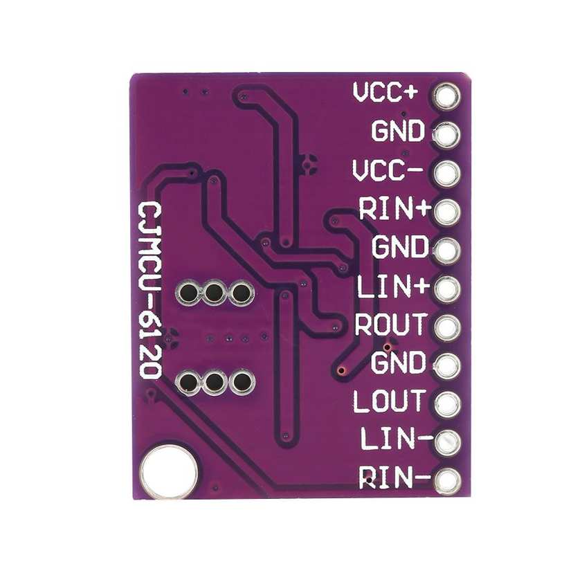 CJMCU-612 High Fidelity Stereo Headphone Amplifier Low Power Audio Module TPA6120. 