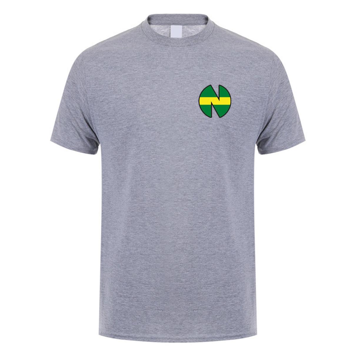 Captain Tsubasa Logo T Shirts Man Short Sleeve Anime Cartoon Cotton Tops 21 Colors