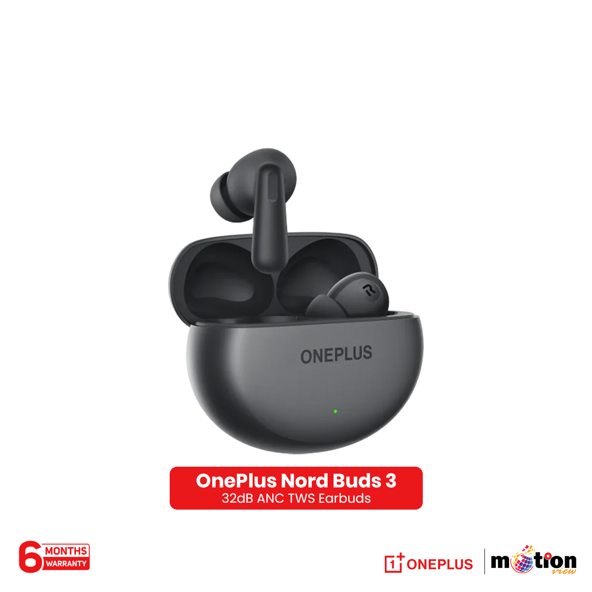 OnePlus Nord Buds 3 32dB ANC TWS Earbuds. 