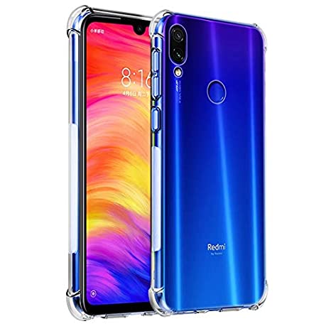 For Xiaomi Redmi Note 7/Note 7 Pro/Note 7s  Soft TPU Transparent Phone Case Protective Back Cover. 