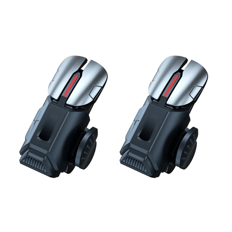 G21 Mobile Phone Game Trigger Gamepad Joystick 6-Finger Aim Shooting L1 R1 Key Button Game Fingertips For PUBG Game Controller. 