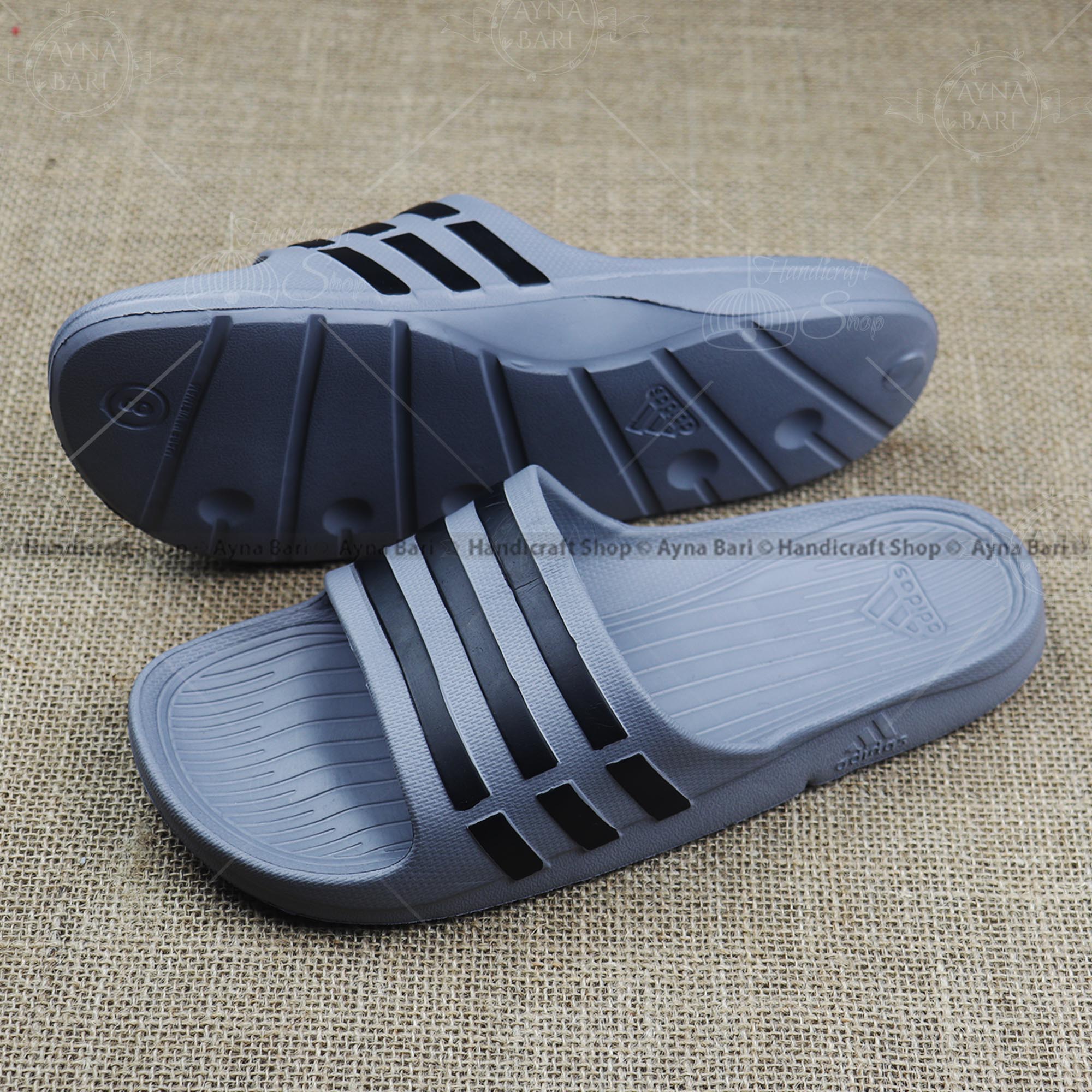 Slides for man  addidas Step Slides 3 step slides slipper for man  Made in Vietnam [Handicraft Shop] - Slides For Men. 