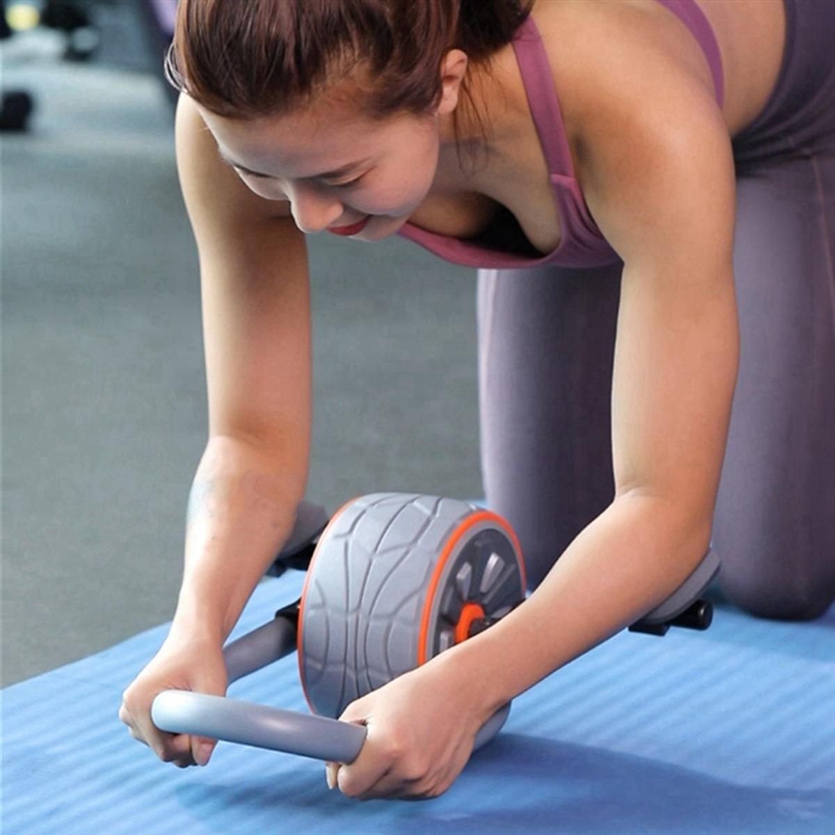 JOINFIT Efficient Ab Wheel Roller Ab Roller with Elbow Support for Abs Workout, for Core Workout