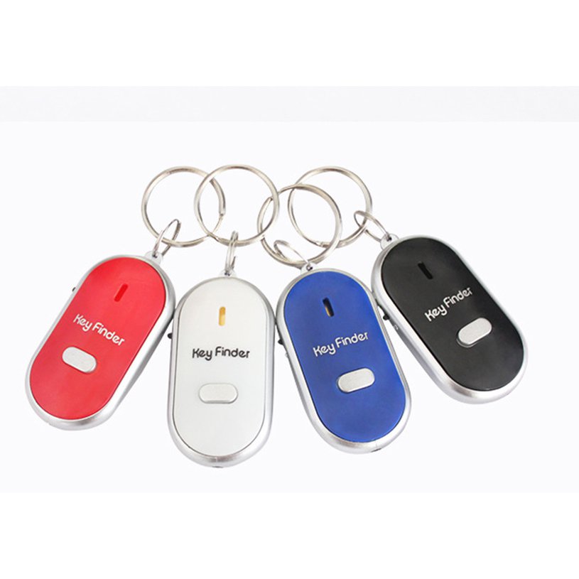Portable Size Anti-lost Whistle Key Finder Flashing Beeping Alarm Reminder. 