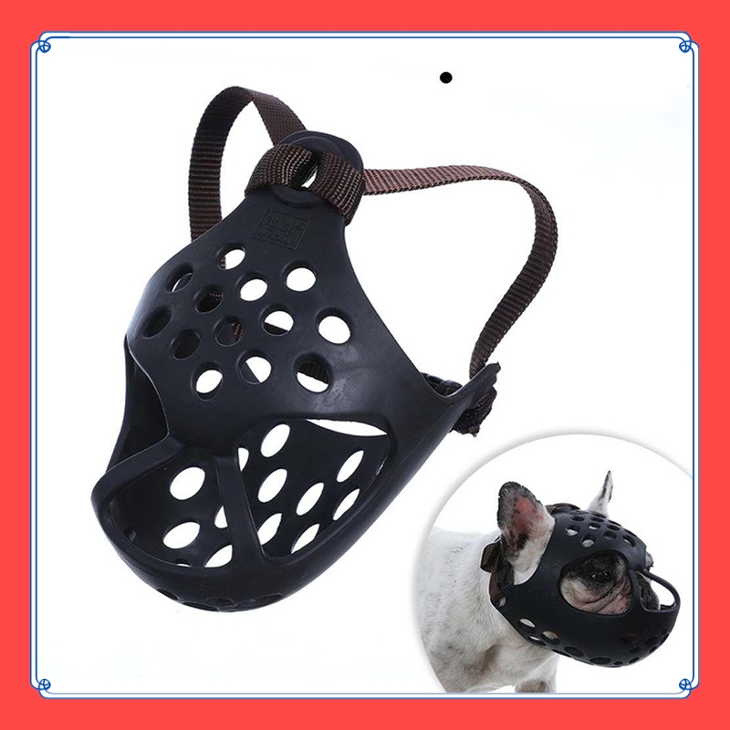 VibeVendor AHOUR Dog Breathable French Bulldogs For Small Medium Large Dogs Bite Preventing Short Snout Dog Mouth