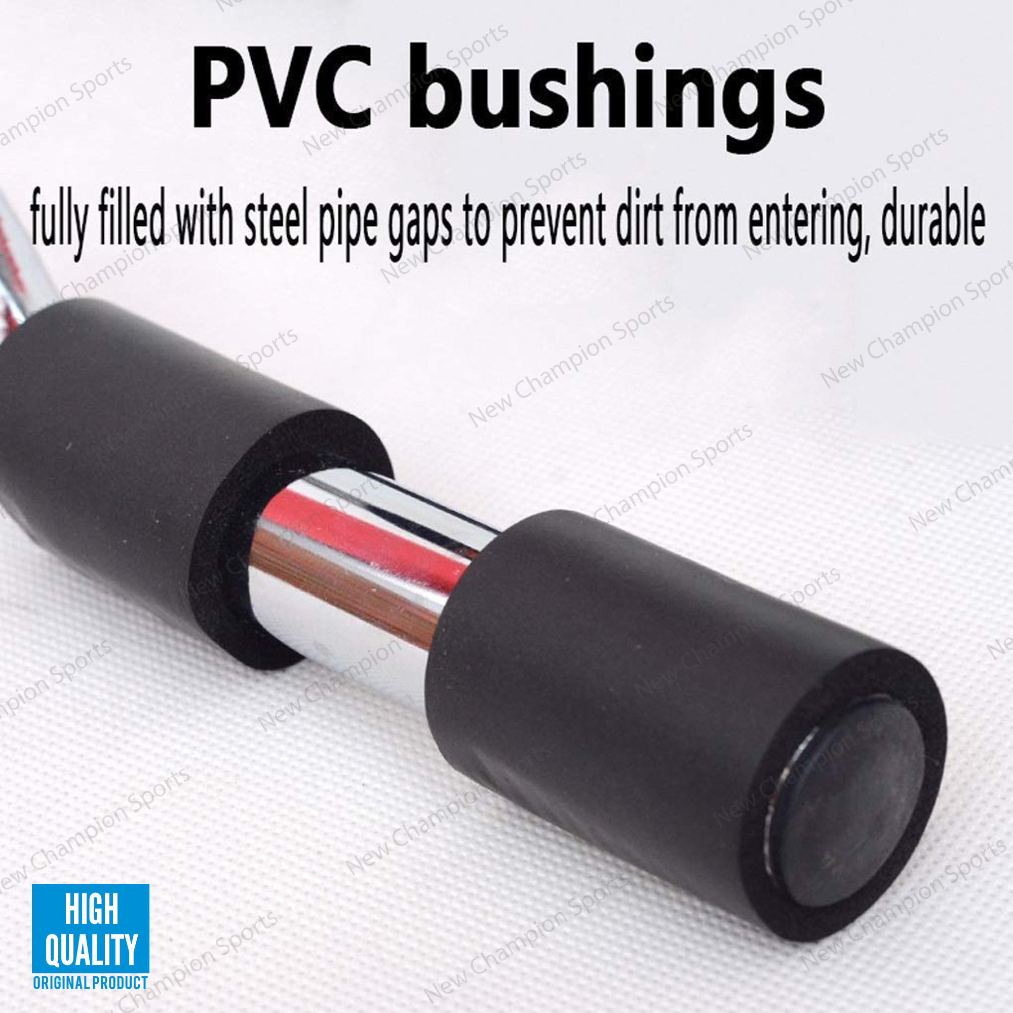 Fitness Push up Bar Stands Pushup Chest Bar Strong Chrome Steel Pushup Stands with Comfortable Foam Grip and Non-Slip Bars. 