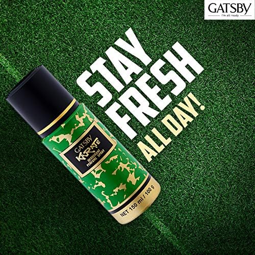 Gatsby Karate Deodorant Perfume Spray for Men,150ml