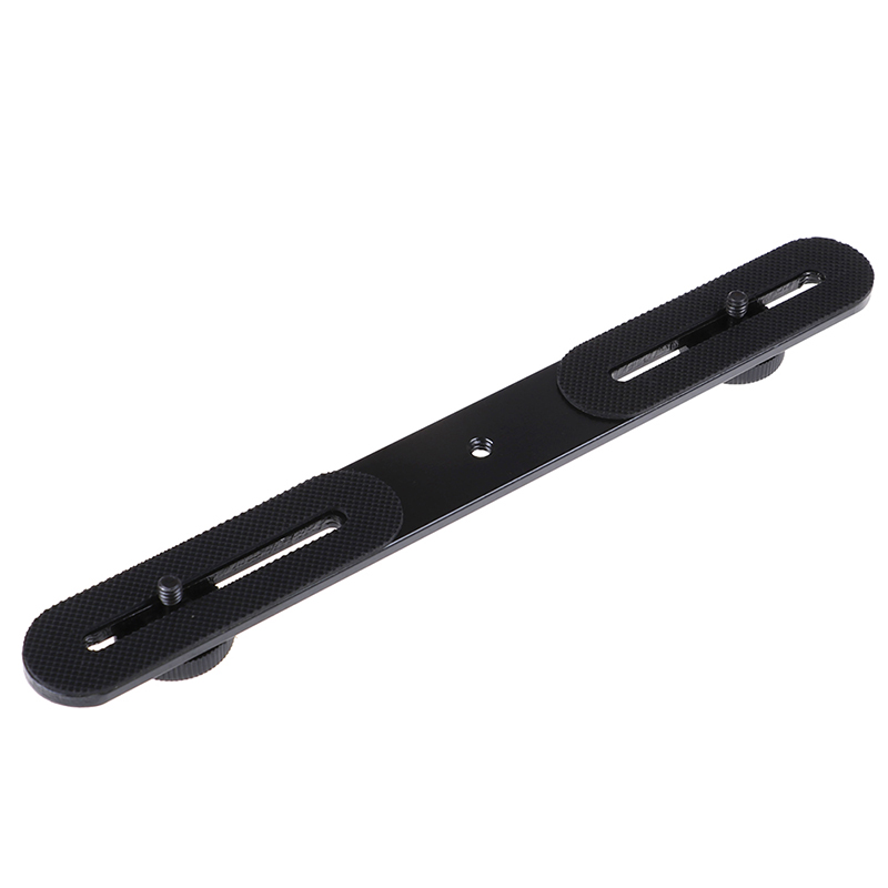 【Atoztide Store】Dual Flash Bracket Hot Shoe for Tripod Stand Cam