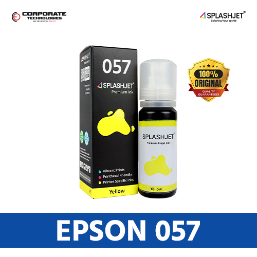 Epson 057 Splashjet Premium Refill Ink for Epson L8050, L18050 Printer . 6 Color Ink. Full Set 6 Color Ink. 70gm. 