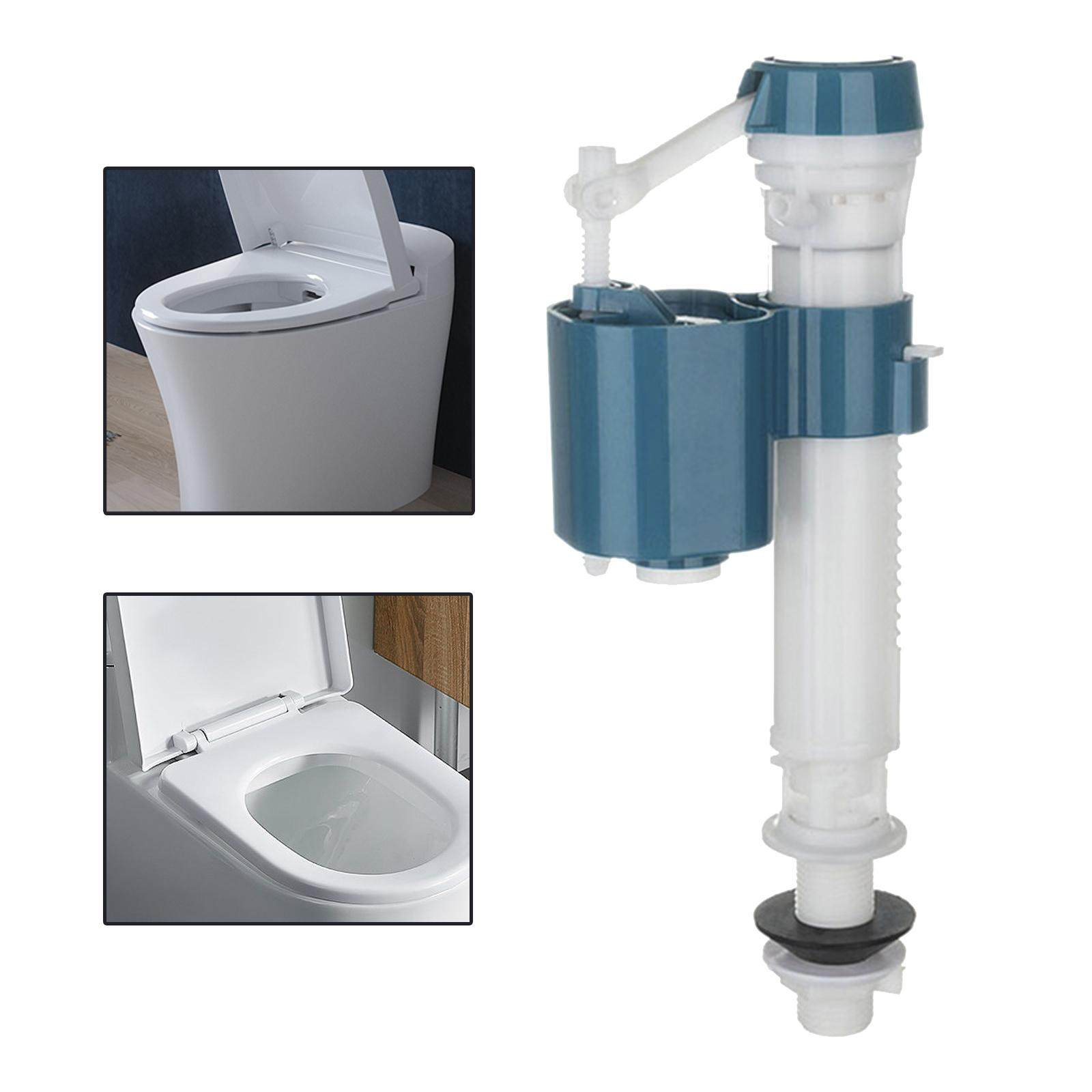Universal Toilet Fill Valve with Filter Toilet Tank Water Drainage Valve Bottom Siphon Fill Float Replacement Parts Toilet. 