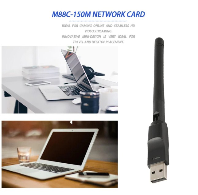 USB Wifi Dongle Wireless Adapter Receiver Antena Wifi PC Laptop/WIFI WIRELLESS. 