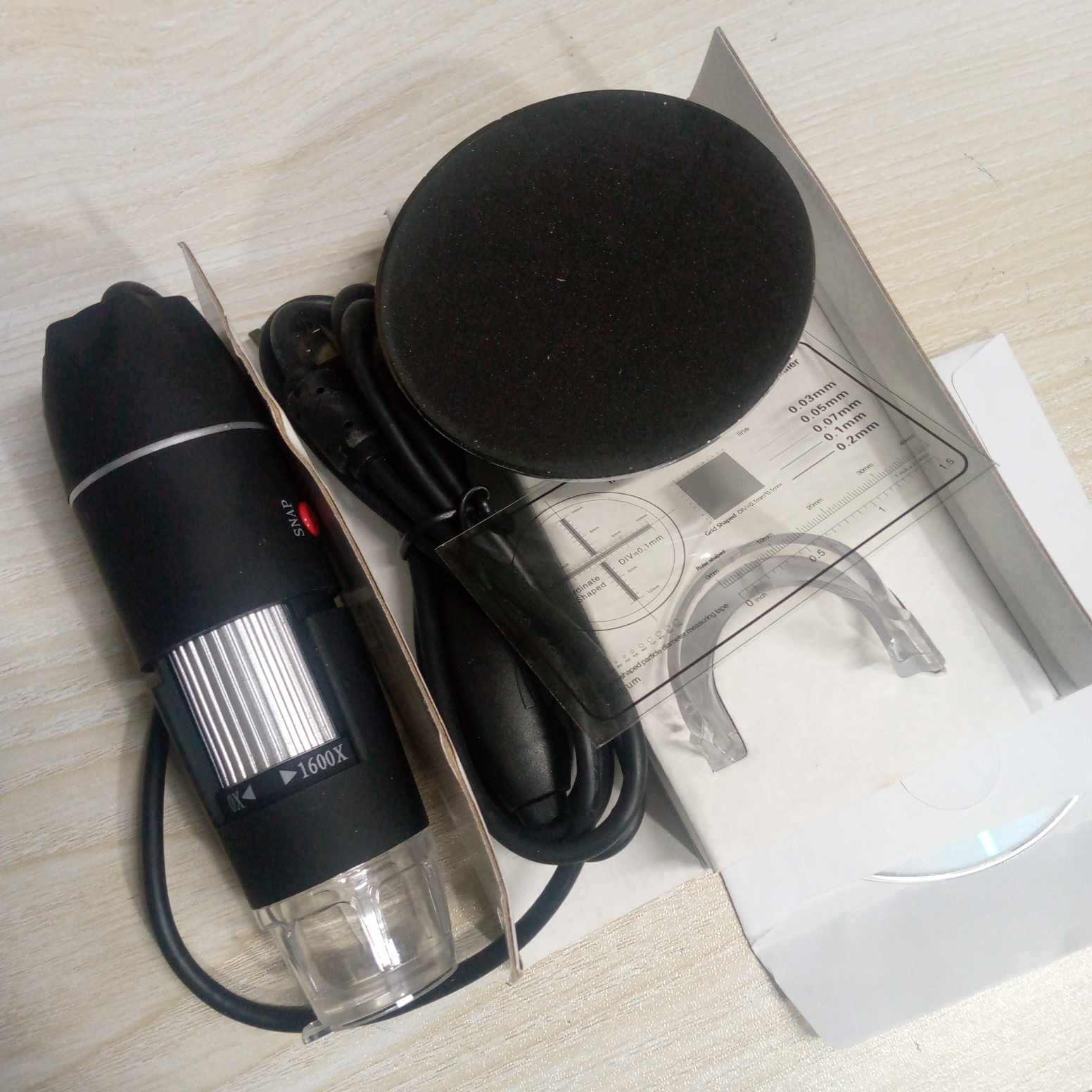 1600x Digital Microscope Endoscope 0x-1600x Adjustable USB Camera 2MP 8 LED Magnifier Electronics Magnification With Stand
