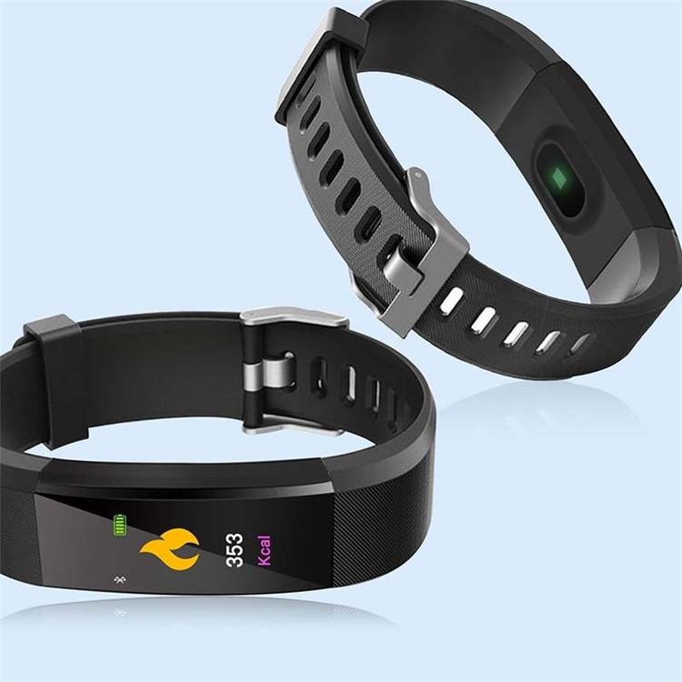 Hot Sale ID115 plus smart bracelet bluetooth smart sleep wristband bracelet 2018 Health Heart Rate Monitoring
