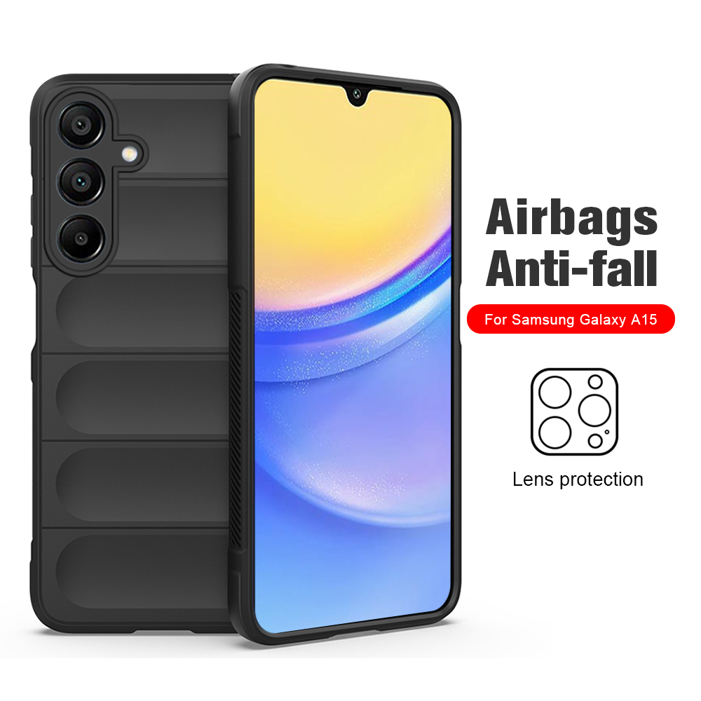 For Samsung Galaxy A15 5G/4G Phantom Shield Fall Protection Case for Samsung A15 Galaxy A15 Camera Protection Lightweight Simple Shockproof Anti Fingerprint Phone Back Cover Multiple Colors Available