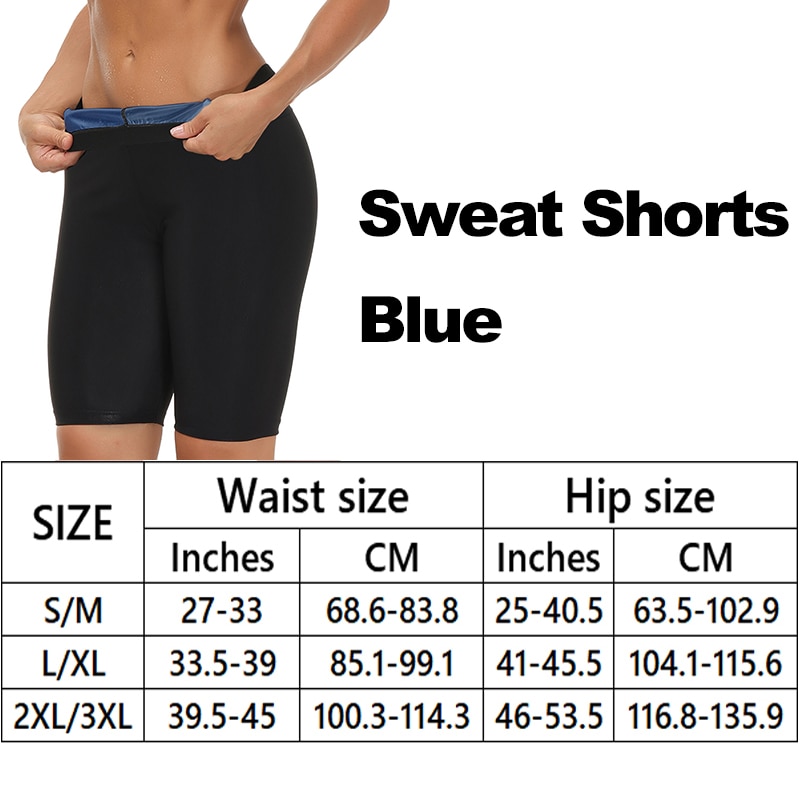 Women Sauna Leggings Sweat Pants High 