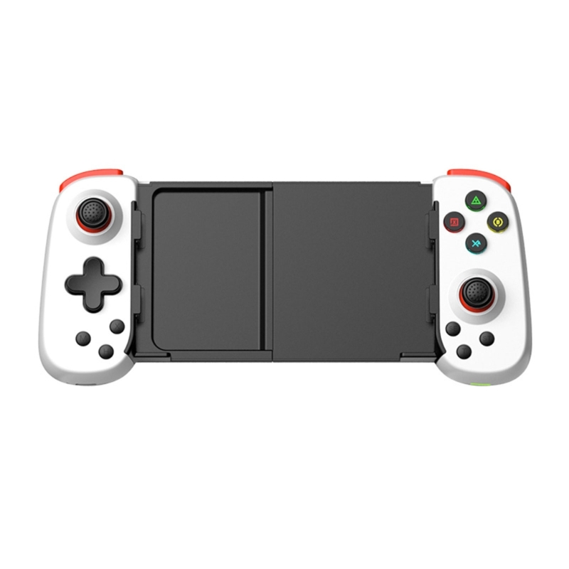 Ergonomic Gaming Controller D6DP Wireless Gamepad Stretching Handle Pad Rechargeable Accessory for Mobile Tablet Gamers. 