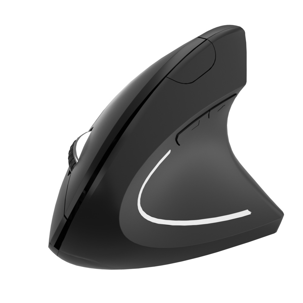 Wireless Bluetooth Vertical Mouse Personalized Side Grip Ergonomics 2.4G Game Office Mute Factory Wholesale. 