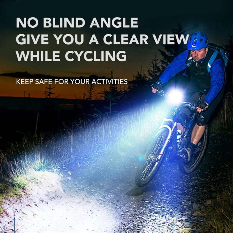5000 Lumen Handheld USB Rechargeable Flashlight Led Waterproof Camping Torch Adjustable Zoom Tactical Flashlights For Bicycle. 