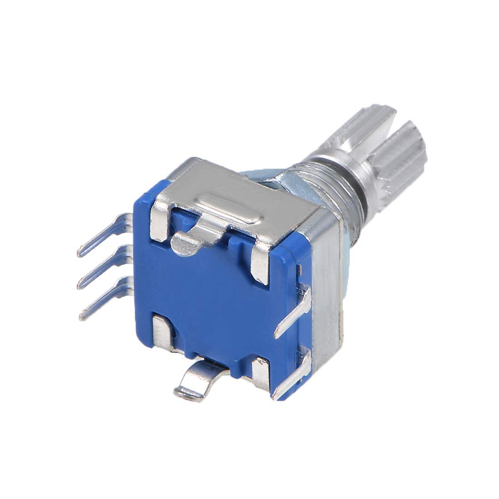 360° Rotary Encoder EC12 Audio Digital Potentiometer 15mm Handle 3 Pins - View #4