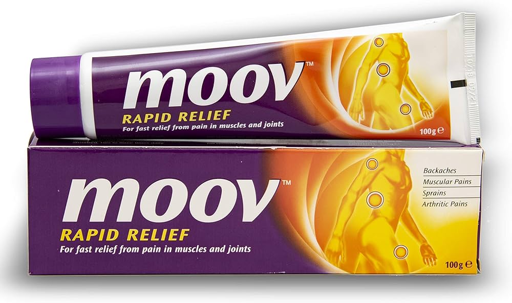 Moov Rapid Relief Cream for Pain In Muscles And Joints (100g)