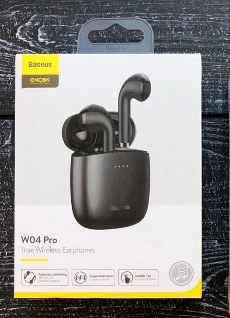 baseus w04 encok pro true wireless earphones