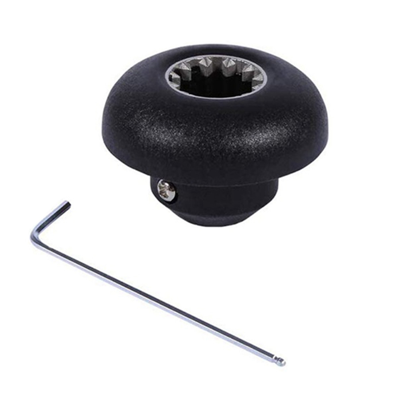 1 Set of Metal and Plastic Black Blender Drive Socket Replacement Kit for Vitamix Blender Spare Parts with Wrench. 