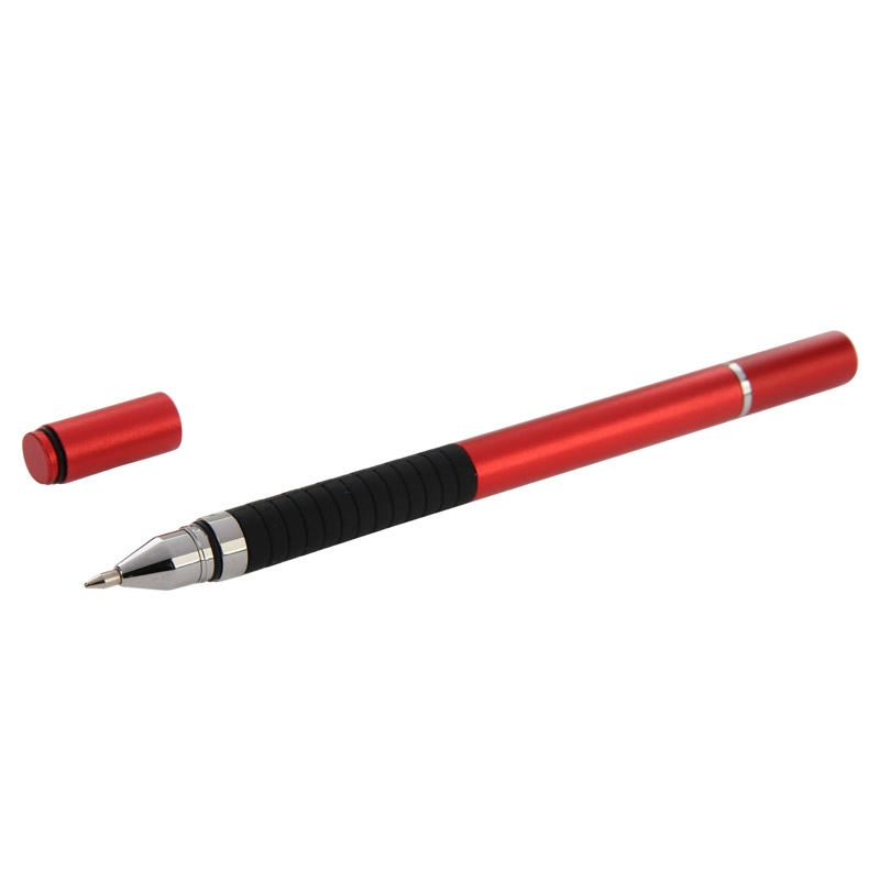 2 in 1 Stylus Touch Pen + Ball Pen for iPhone 6 & 6 Plus / 5 & 5S & 5C, iPad Air 2 / iPad mini 1 / 2 / 3 / New iPad / iPad and All Capacitive Touch Screen. 