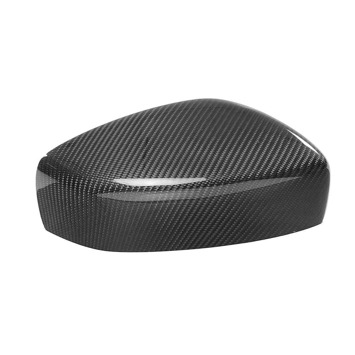 PAIR CARBON FIBER DIRECT ADD-ON MIRROR COVER FOR 09-15 INFINITI G25 G37 Q40 Q60