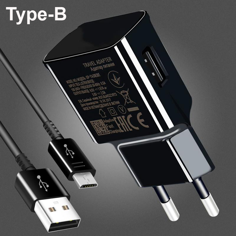 Samsung Micro Type-B 15w Fast Charger USB Cable Quick Charge Power Adapter For All Android Mobile