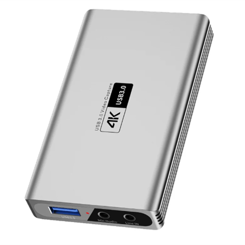 USB3.0 Video Capture Input 4K 60Hz Output 4K 30Fps 1080P 120Fps Board Capture Streaming for 4 X Capture Card(A) Easy Install