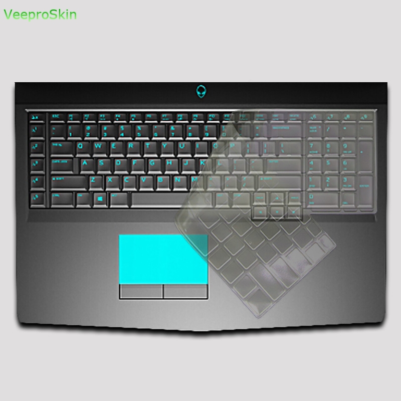 Ultra TPU Keyboard Skin Cover Protector for Dell Alienware 17 R3  M17  Gaming 17 r5 17 r4 r3 17.3 inch Laptop. 