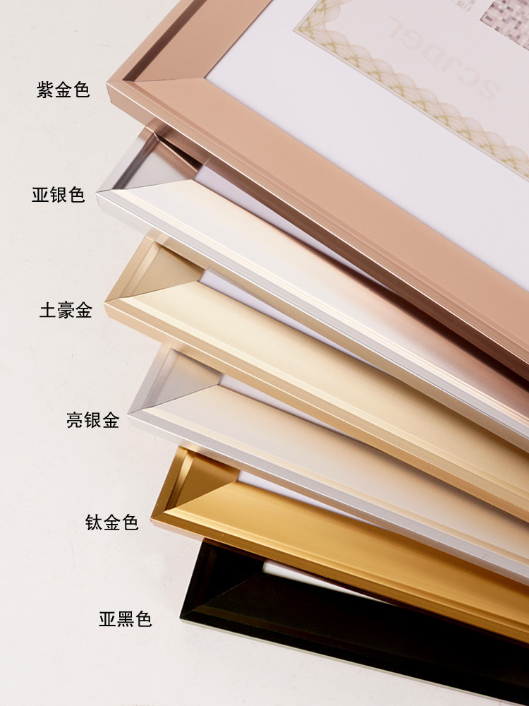 Wholesale Industrial and Commercial Business License Frame Three-in-One Protective SleeveA3A4Certificate Certificate Holder Wall-Mounted Metal Photo Frame and Picture Frame. 