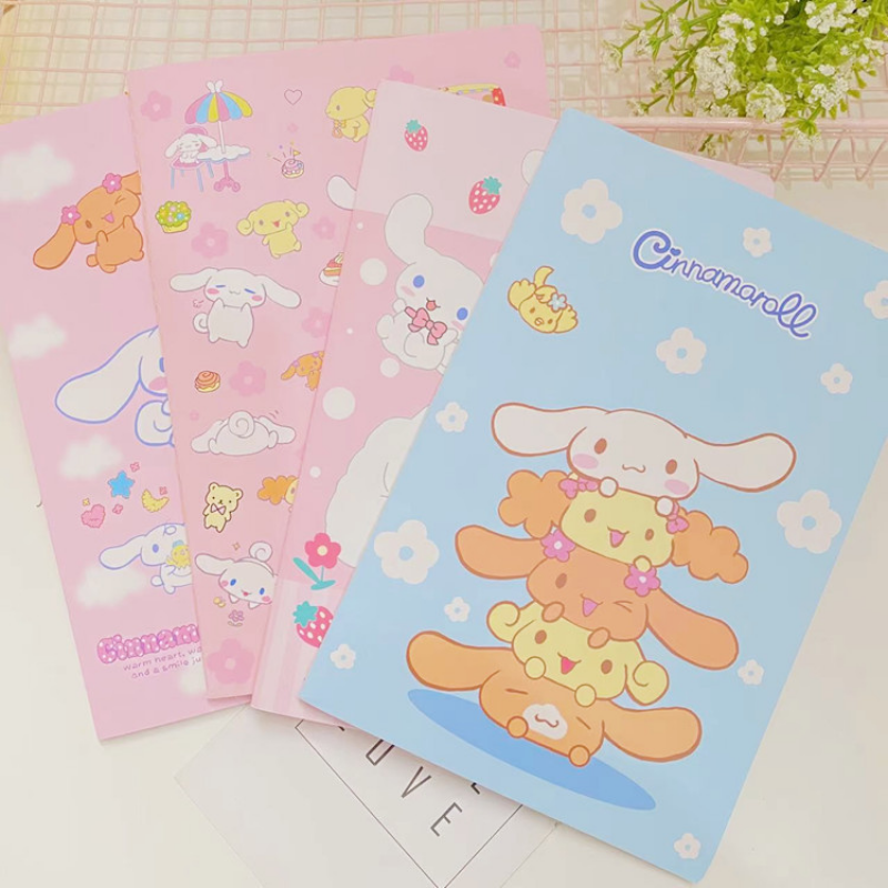(New)New Cute Cartoon anrio Lovely Melodie Kulomi Notebook A5 Linet