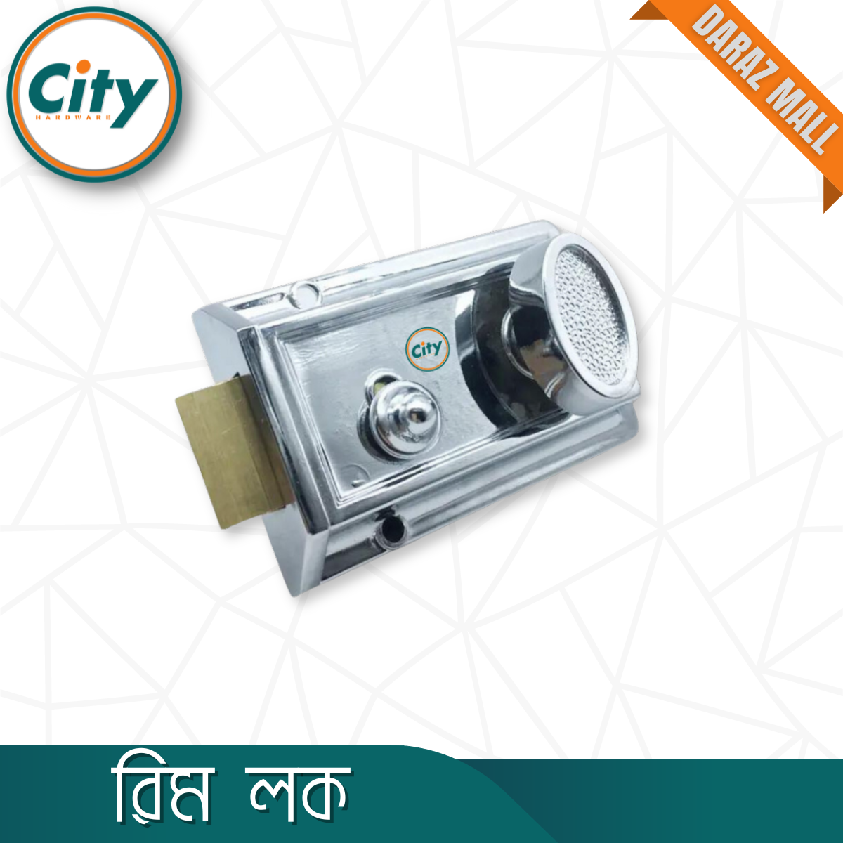 Auto Lock Rim Lock Deadbolt Security Lock Latch Lock For Wooden Door. 