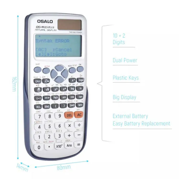 Osalo scientific clearance calculator