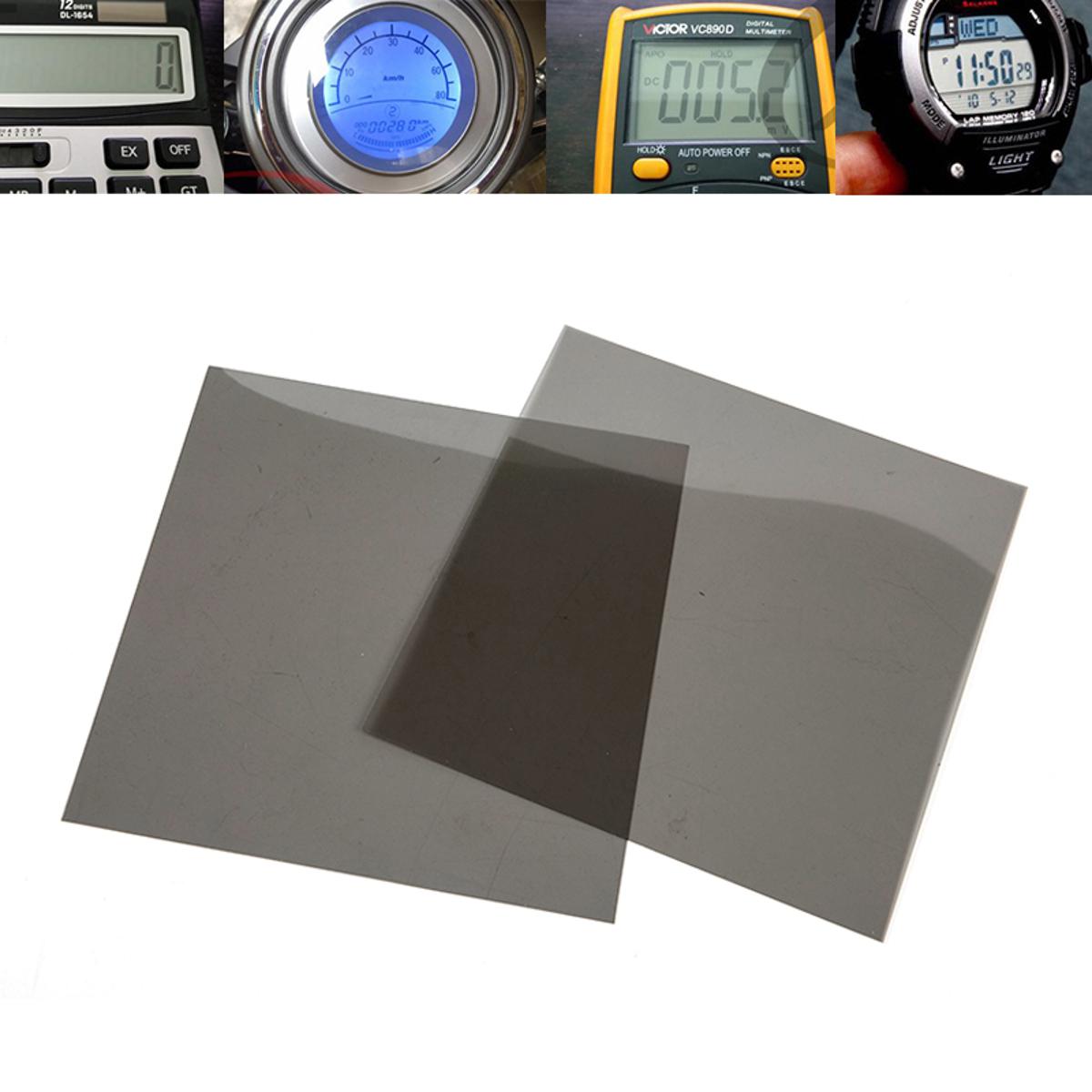 【Xiaofeng】18cm Polarizing Film Polarizer Watch Multimeter LCD Diplay Jeica