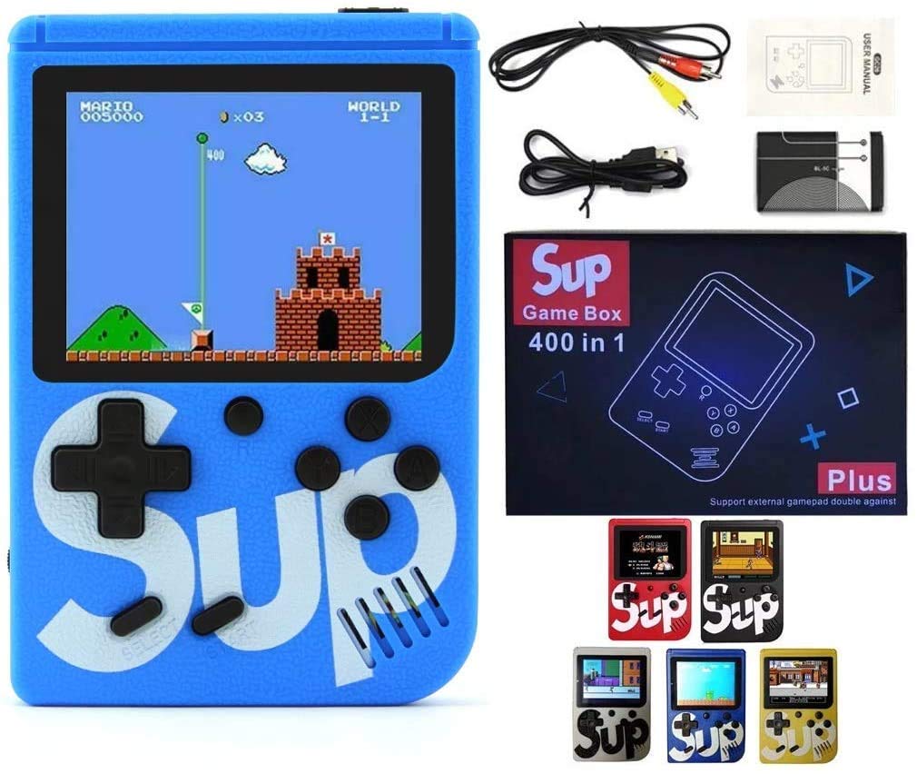 SUP Game Box Children's Game Player 400: Fun for Kids and Adults Alike - 400  Classic  Games  in  One. 