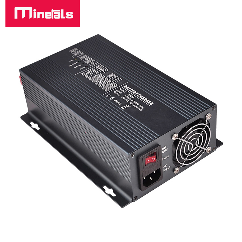 AC to DC SMART Charger 48V 10A Lithium battery charger For GEL Lead-acid AGM LFP4 Li-ion AC battery charger. 