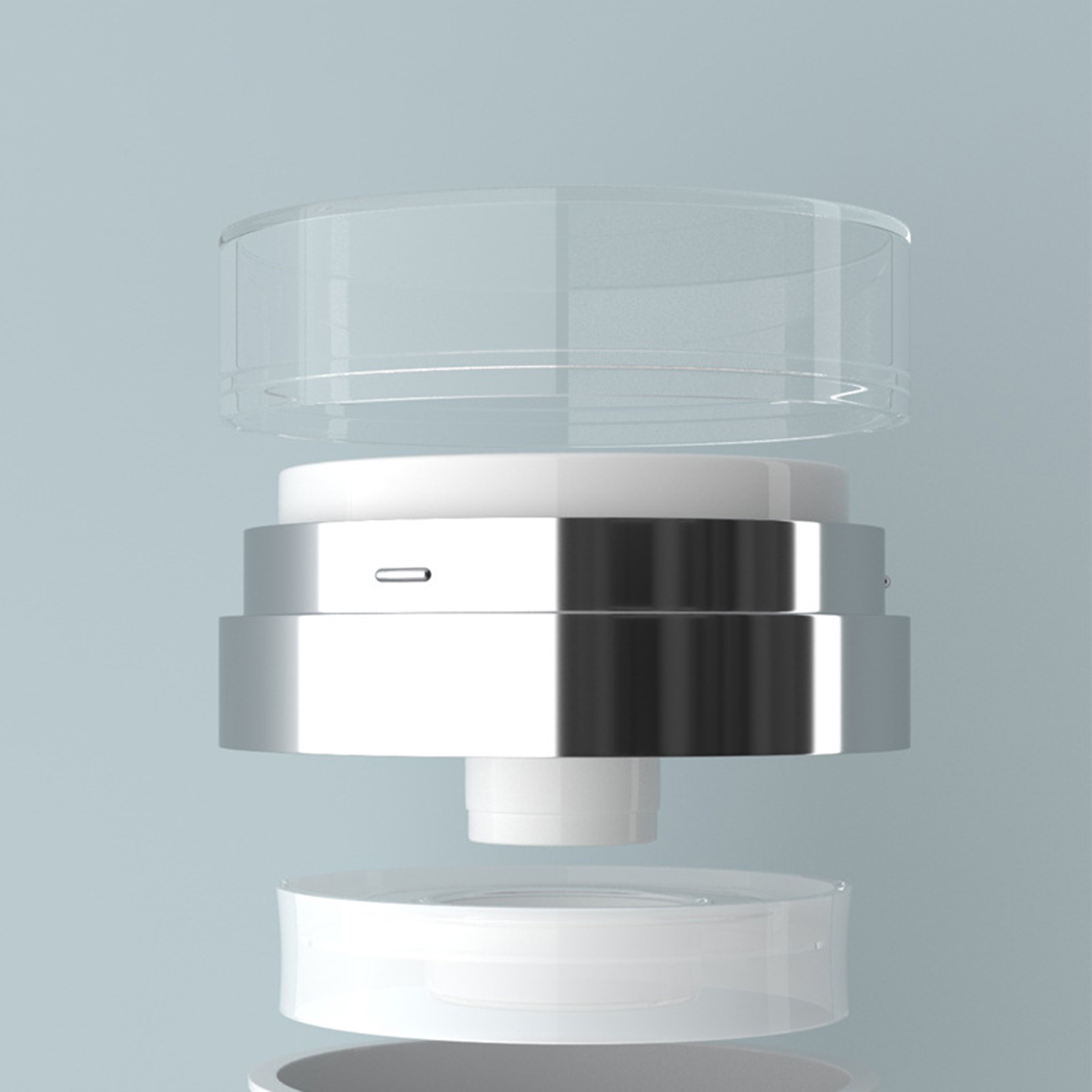 15ml/30ml/50ml Cream Bottle Portable Leak-proof Empty Airless Moisturizer Face Cream Dispenser for Travel. 