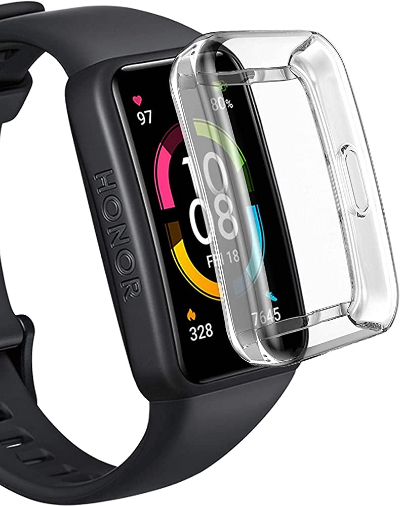 Huawei Honor Band 6 Ultra-Thin Soft TPU Plated Bumper Case