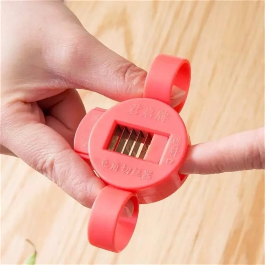 Bean Slicer Designed Just for Runner Beans Cutter Green Bean Vegetable Runner Slicer Cutter Stringer Remover Peeler Kitchen Tool. 