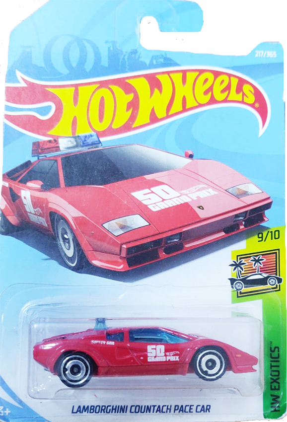 lamborghini countach pace car hot wheels