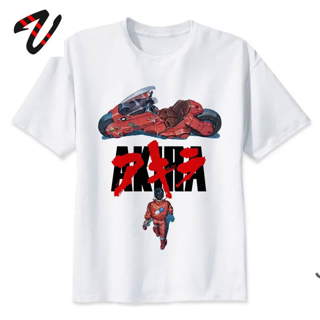 Vaporwave Akira Synthwave Japanese Anime New Vestrts Harajuku Camiseta JUNJI ITO Funny Women Men White T Shirt Print 100 Cotton. 